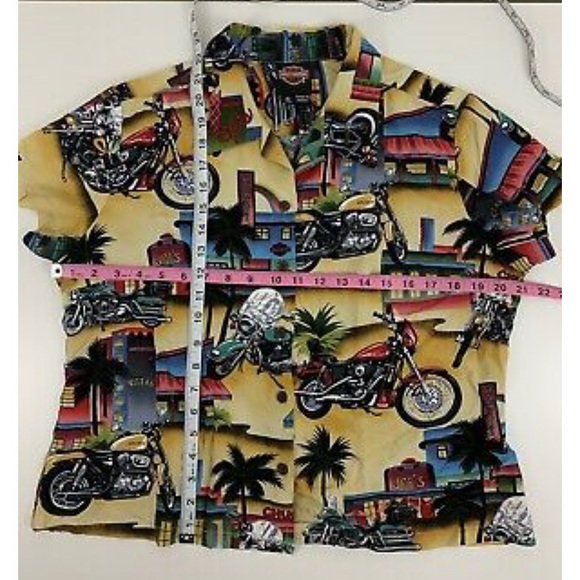 Women’s Hawaiian Harley-Davidson Shirt - Picture 6 of 9